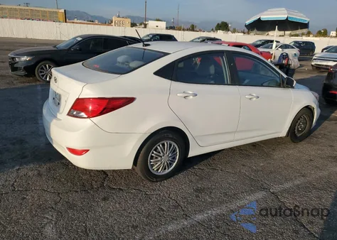 2016 Hyundai Accent Se z USA, uszkodzony, nr VIN KMHCT4AE9GU121033